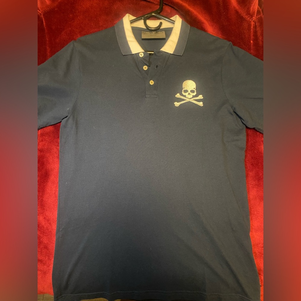 Phillipp Plein Homme NavyBlue shirt| Price negotiable & Delivery included|Size L